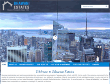 Tablet Screenshot of bhawaniestates.com